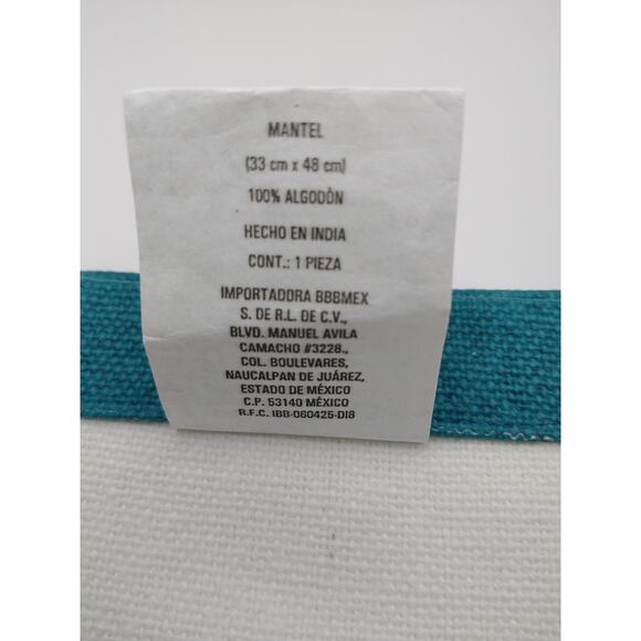 Pretty Pineapple Placemats 100% Cotton Made in India Set of (4) Summer Party - Picture 4 of 7